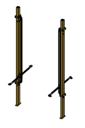 Adjustable Light Curtain Brackets