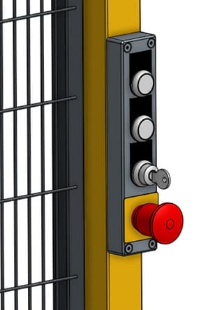 Machine Guarding Push Button Pendants